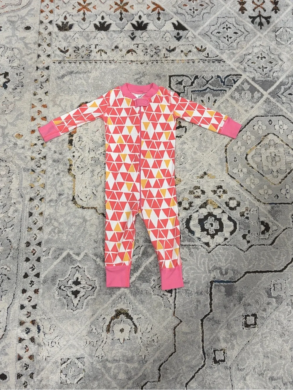 Hanna Andersson bundle of 5 footless sleepers, size 9-18 months